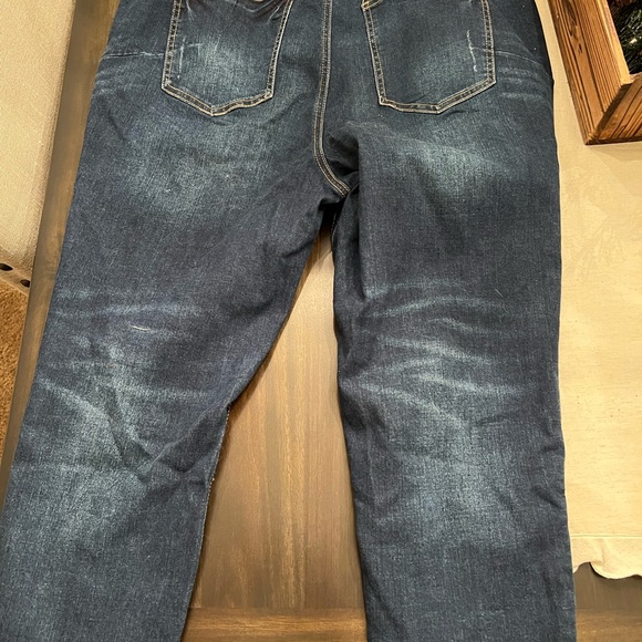 NWT Eloquii distressed skinny jeans - cropped style 18s - Picture 3 of 9